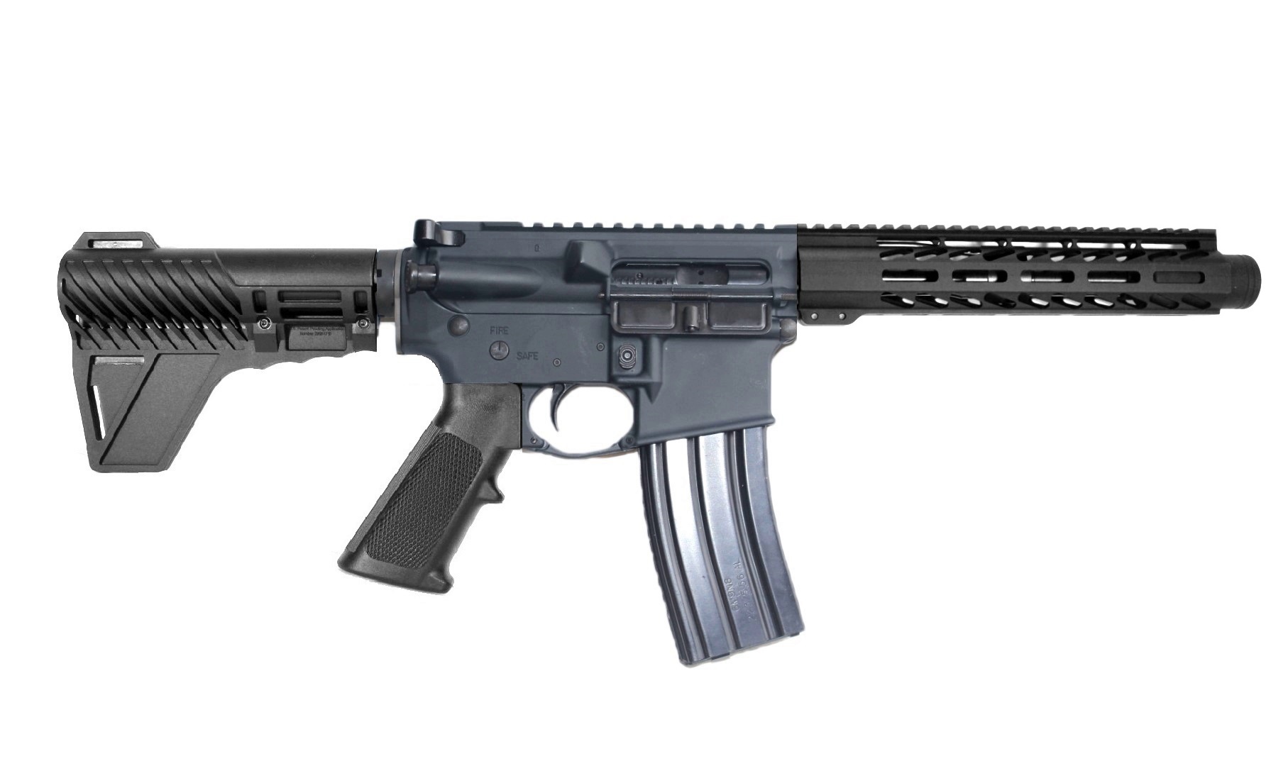 8 inch 5.56 NATO AR Pistol 2 Tone FDE/BLK