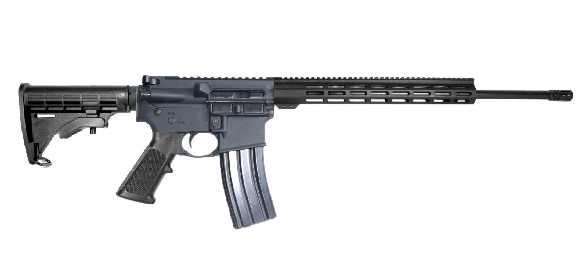 22 inch 6.8 SPC II AR-15 Rifle | Gray & BLK Two Tone 