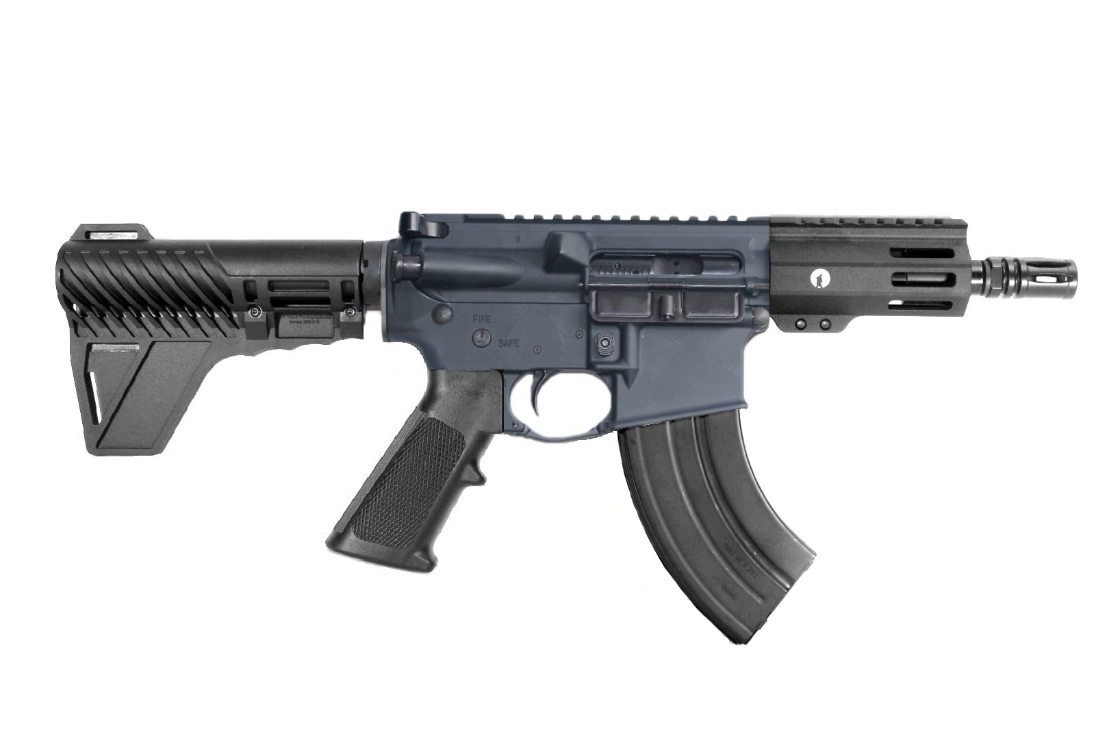 5 inch 7.62x39 AR Pistol FDE/BLK 2 TONE