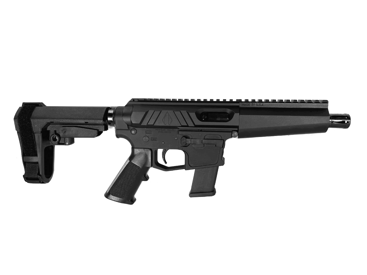 5.5 inch 40 S&W Pistol | MP5 | Side Charging