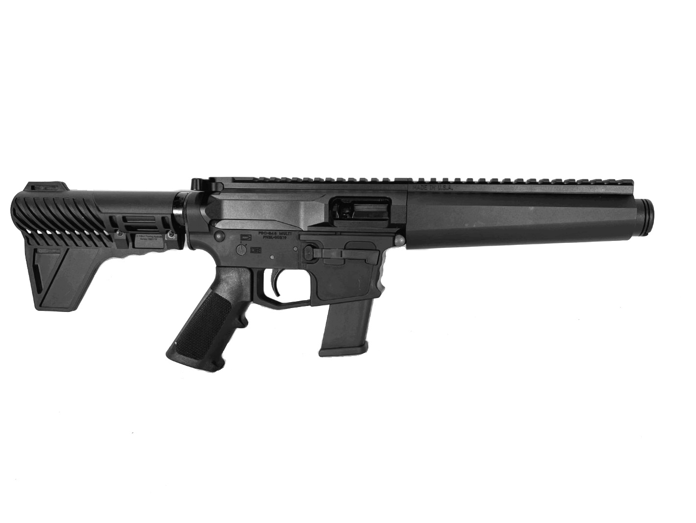 5.5 inch 40 S&W AR-15 Pistol MP5 Style