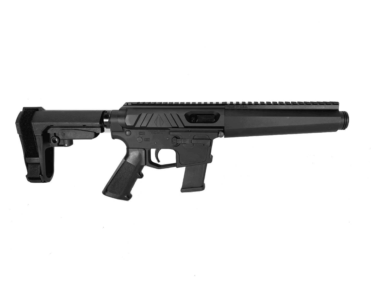 5.5 inch 10mm AR Side Charging Pistol MP5