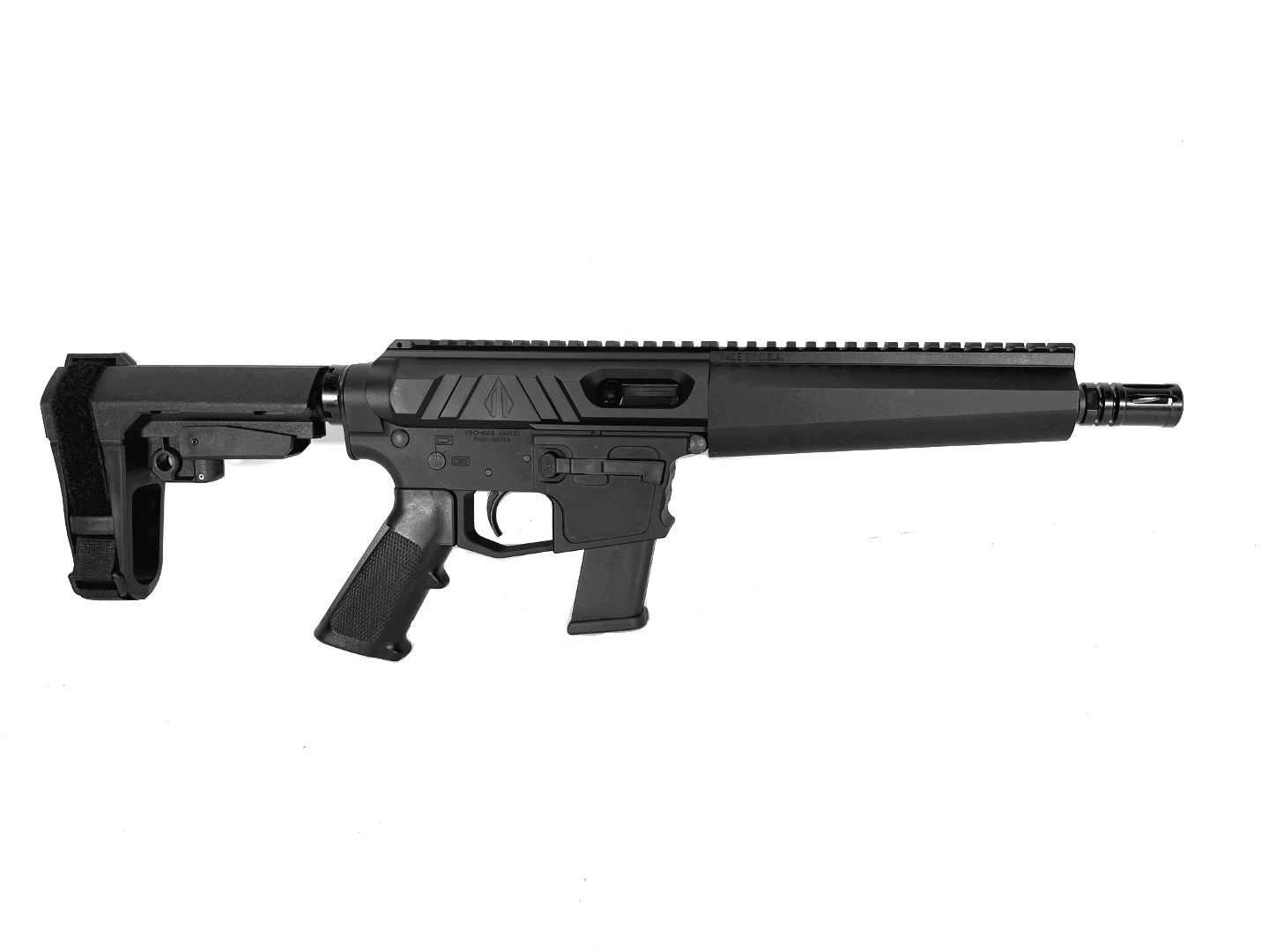 5.5 inch 10mm AR Side Charging Pistol MP5