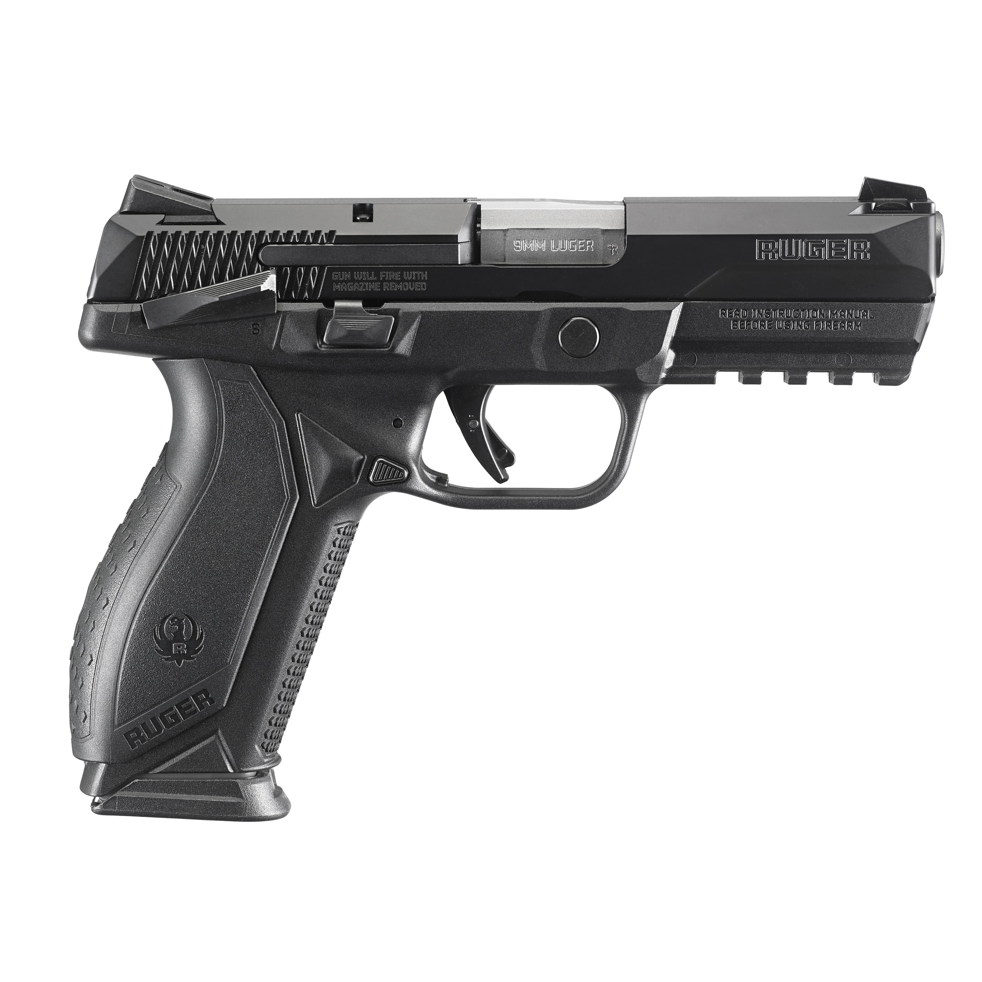 RUGER AMERICAN 9MM 4.2 10RD BLK TS