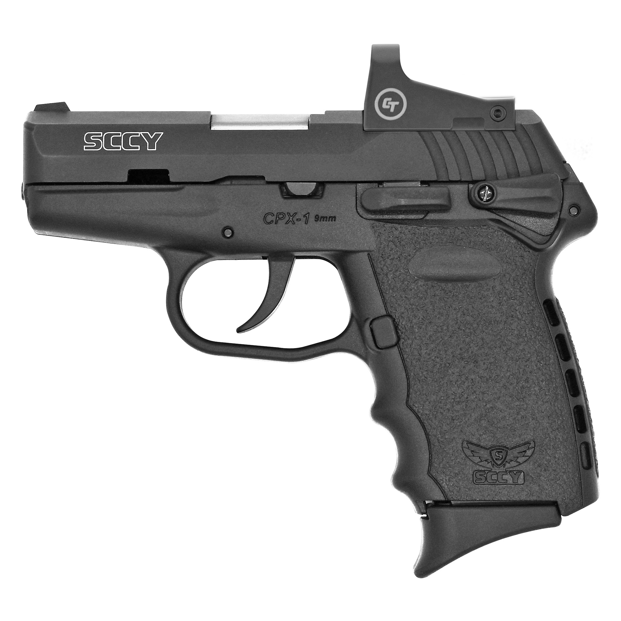 SCCY CPX-1 9MM 3.1 10RD BLK RED DOT
