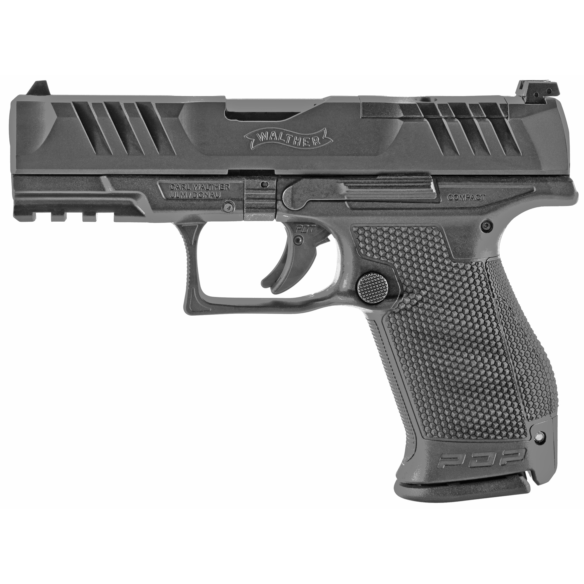 WAL PDP CMPCT 9MM 4 15RD BLK OP RDY