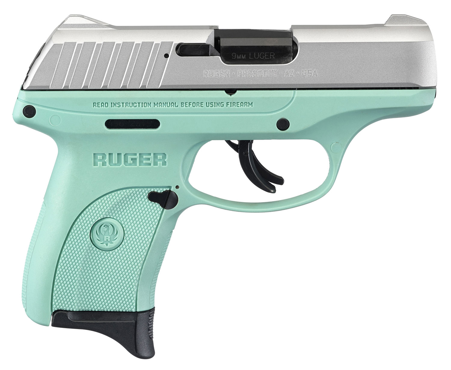 RUGER 13200 EC9S      9MM  3.12  7R   TURQUOISE