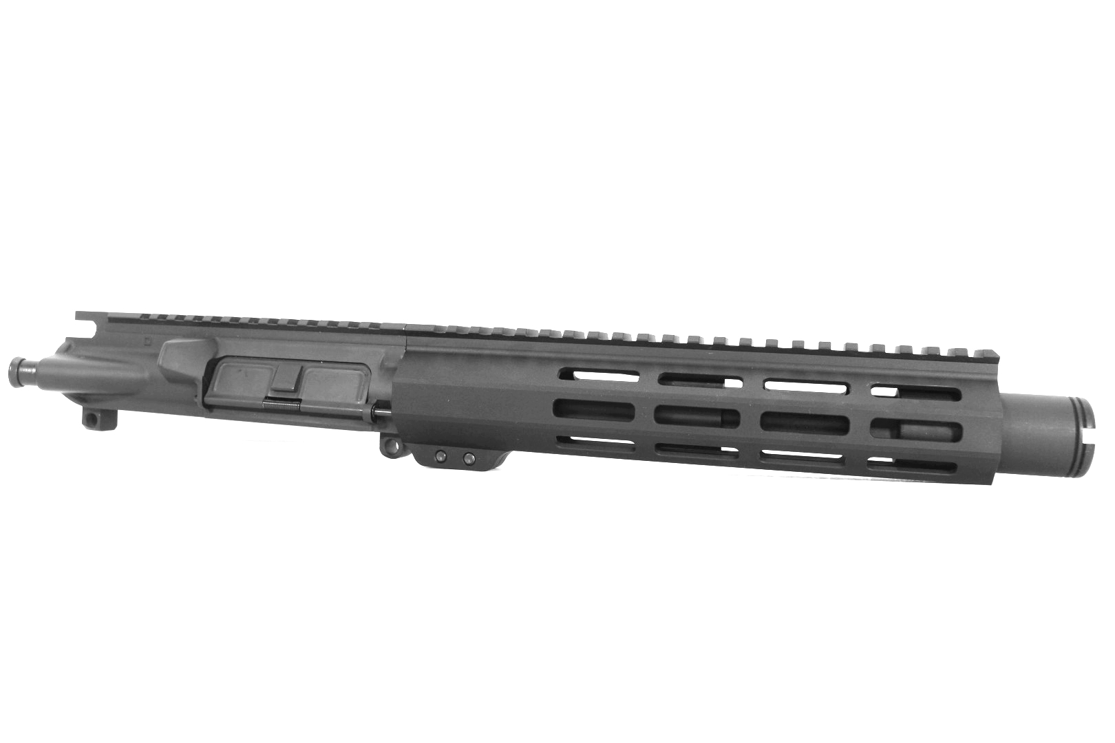 8.5 inch AR-15 300 BLACKOUT Pistol Keymod M-LOK Melonite Upper w/Flash Can with optional BCG/CH