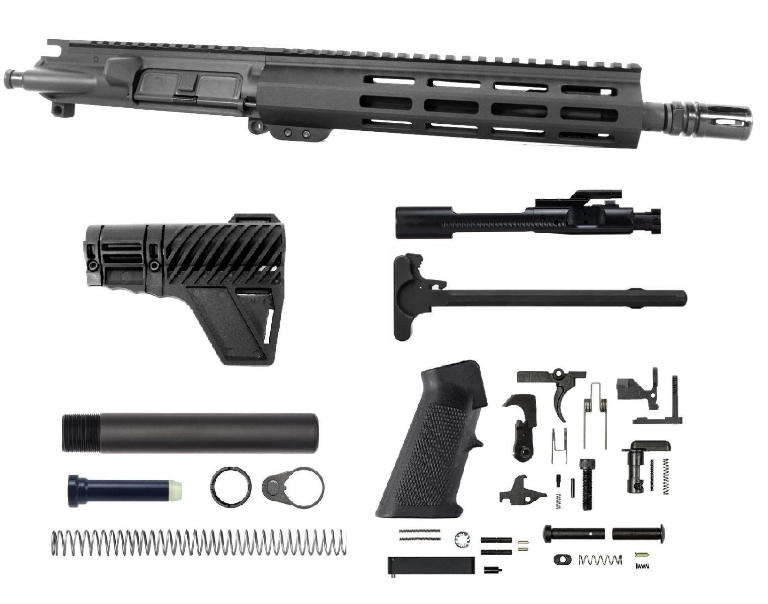 10.5 inch 7.62x39 AR-15 Upper Kit | Pro2A Tactical