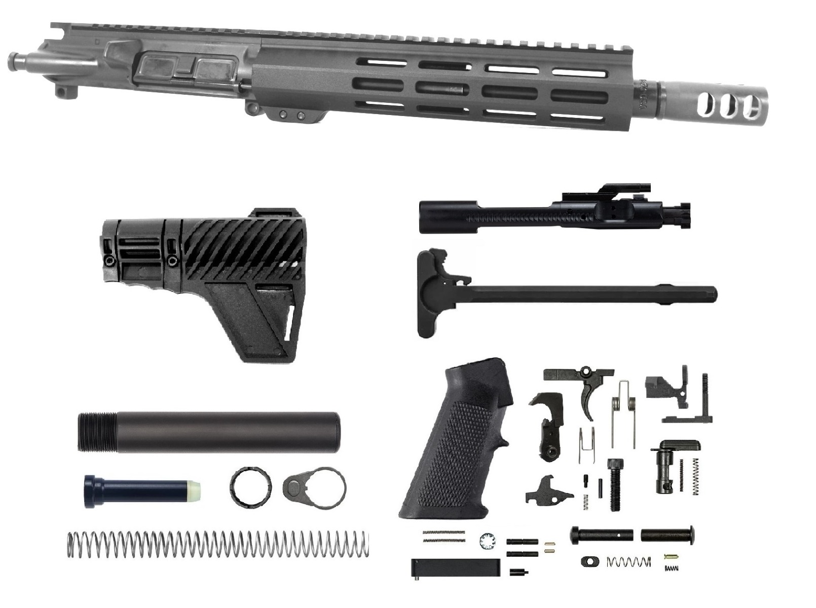 10.5 inch 12.7x42 (50 Beowulf) Upper Kit | Pro2a Tactical