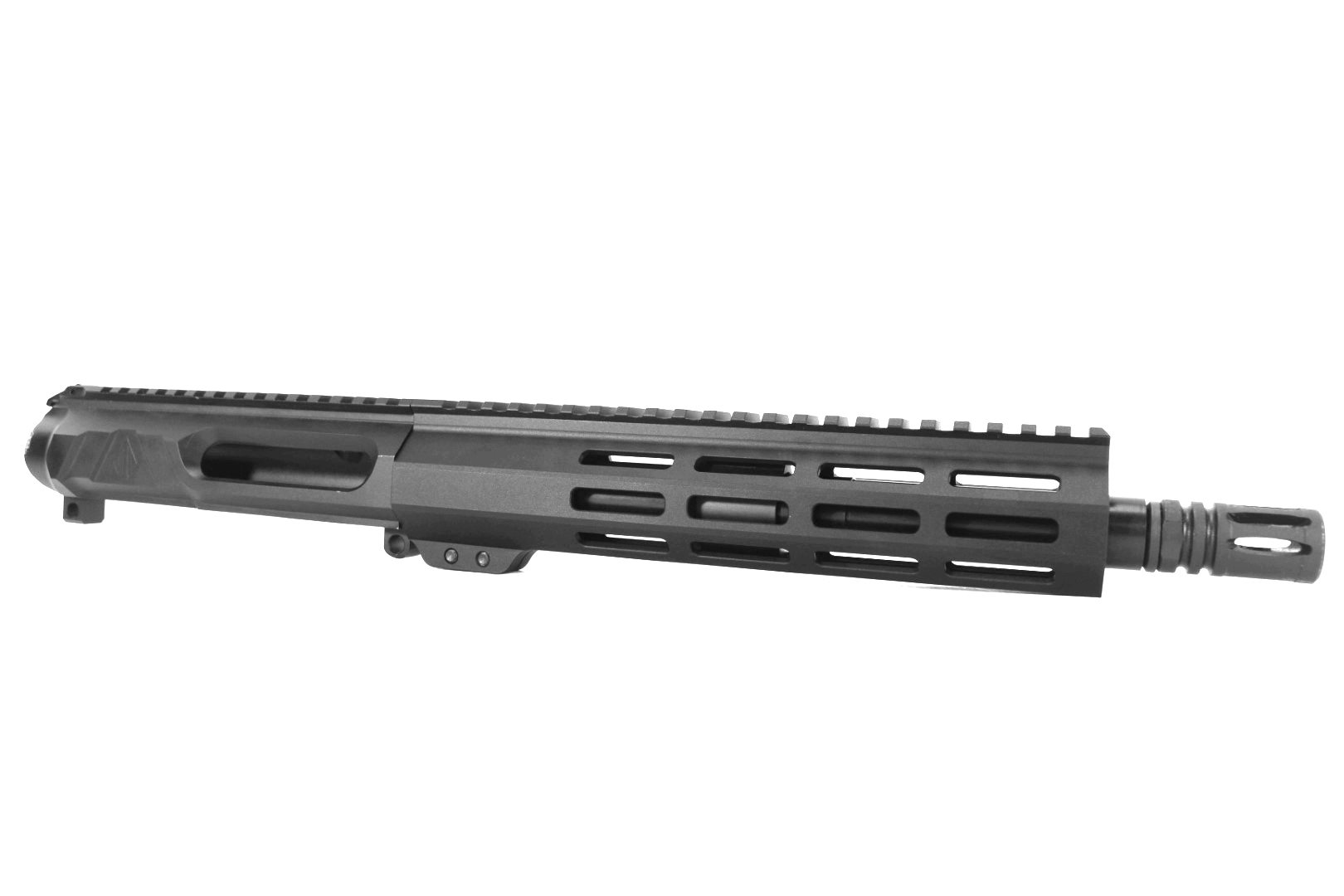 10.5 inch AR-15 Non Reciprocating Side Charging 458 Socom Pistol Length M-LOK Keymod Melonite Upper