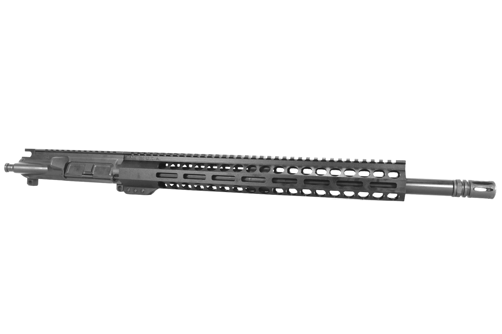 18 inch AR-15 458 Socom Mid Length M-LOK Melonite Upper with optional BCG/CH