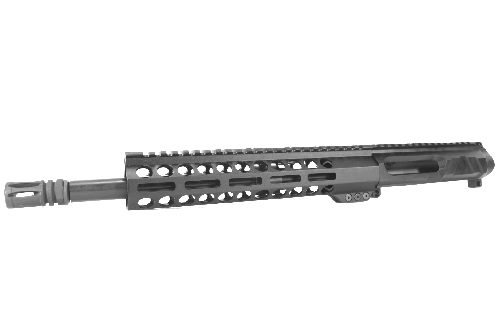 12.5 inch LEFT HANDED AR-15 NR Side Charging 300 Blackout M-LOK Melonite Upper