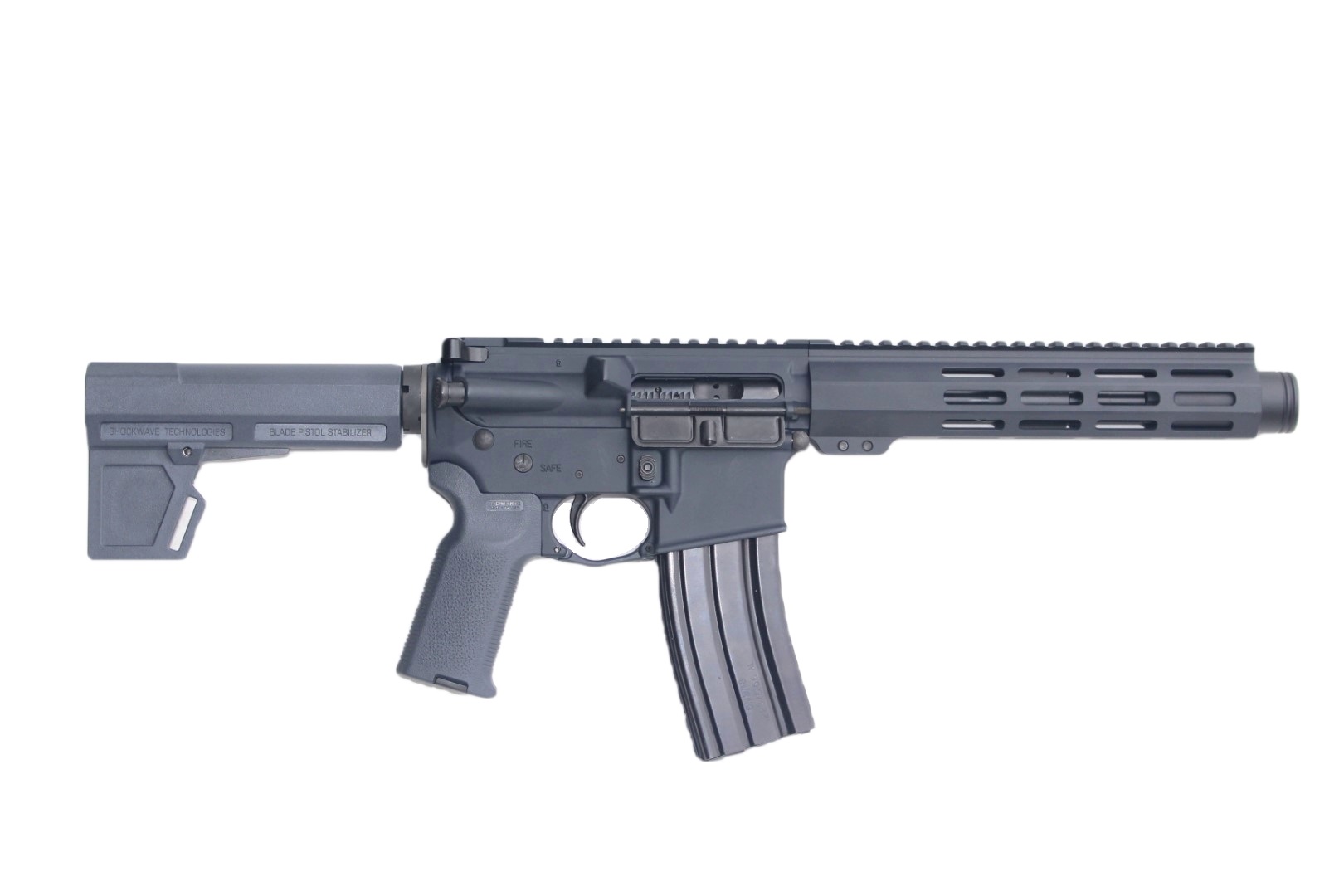 7.5 inch 300 Blackout AR-15 Pistol | Magpul Stealth Gray
