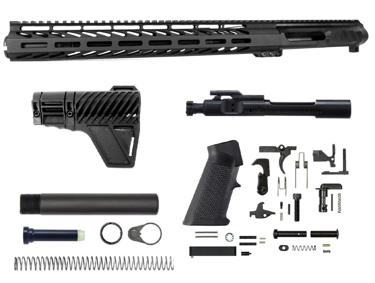 12.5 inch 300 Blackout Left Hand Side Charging Upper Kit | Pro2A Tactical