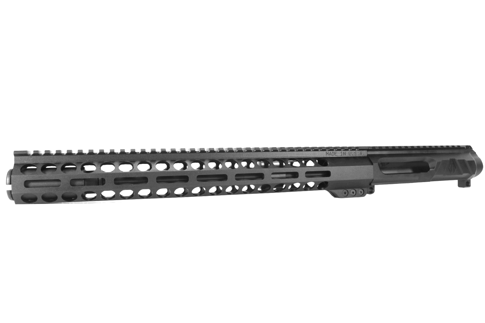 12.5 inch AR-15 LEFT HANDED AR-15 Non Reciprocating Side Charging 350 Legend Melonite Upper w/Can