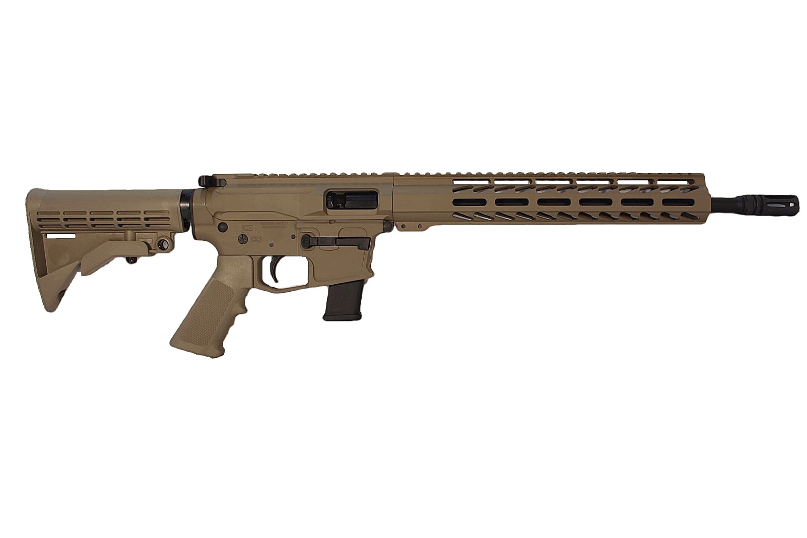 14.5 inch 9mm AR Rifle | FDE Color 