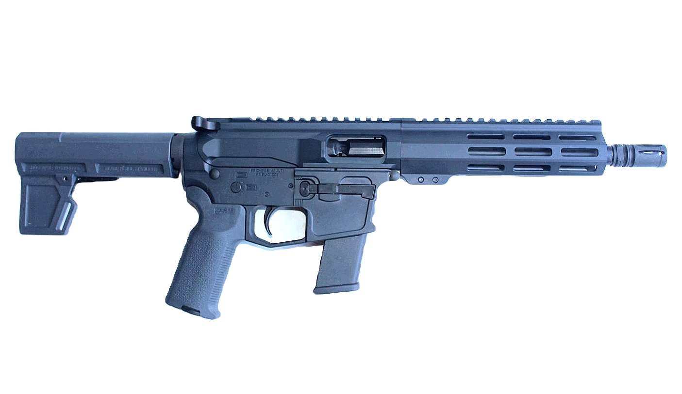 8 inch 9mm AR Pistol | Stealth Gray