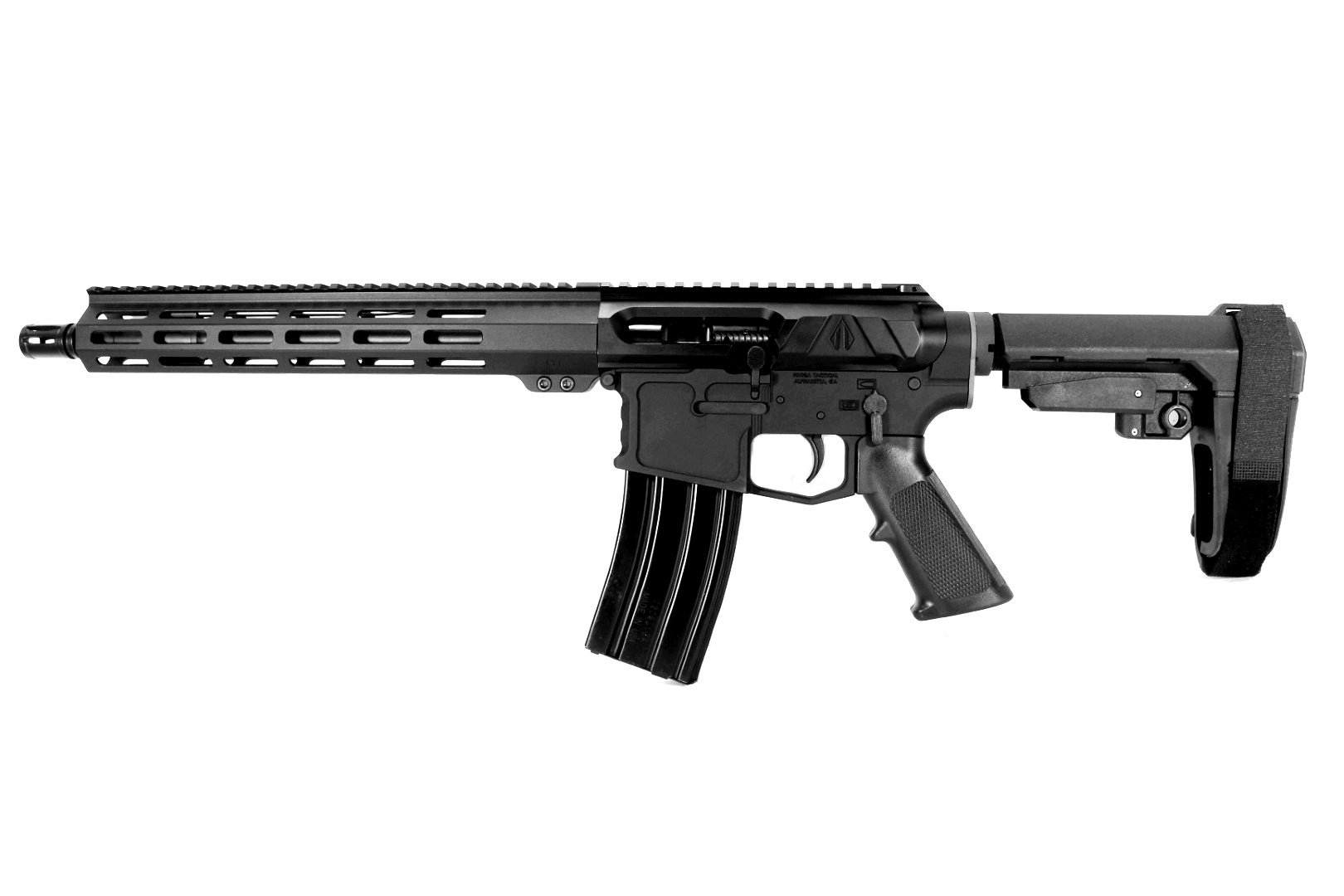 12.5 inch LEFT 5.56 NATO AR-15 Pistol | USA MADE