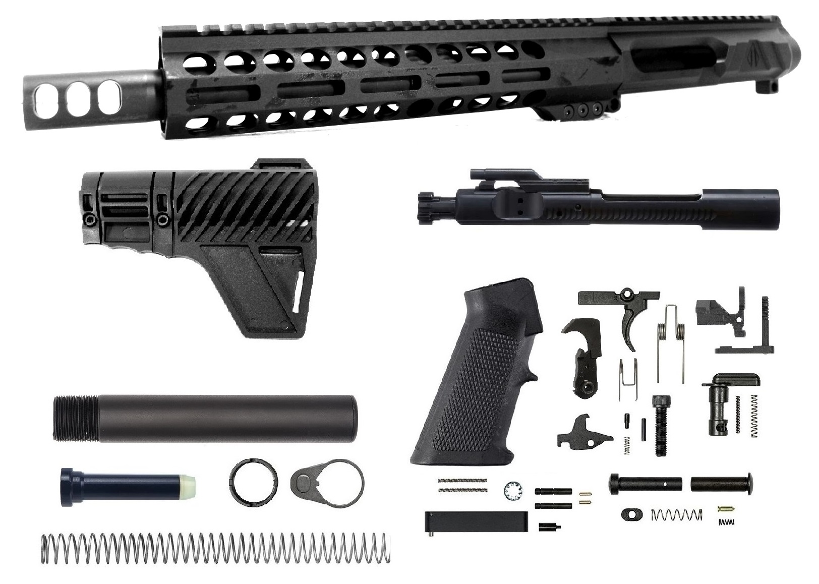 10.5 inch Left Hand 50 Beowulf Side Charge Upper Kit 
