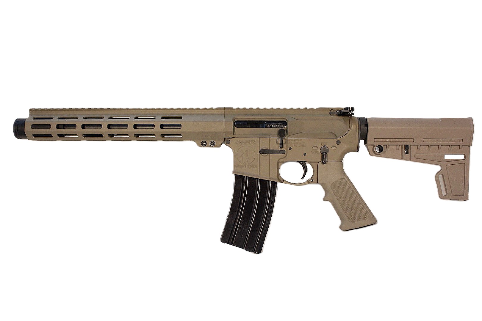 10.5 inch 5.56 NATO AR Pistol | Patriot Series | FDE | Milspec or Better | USA MADE