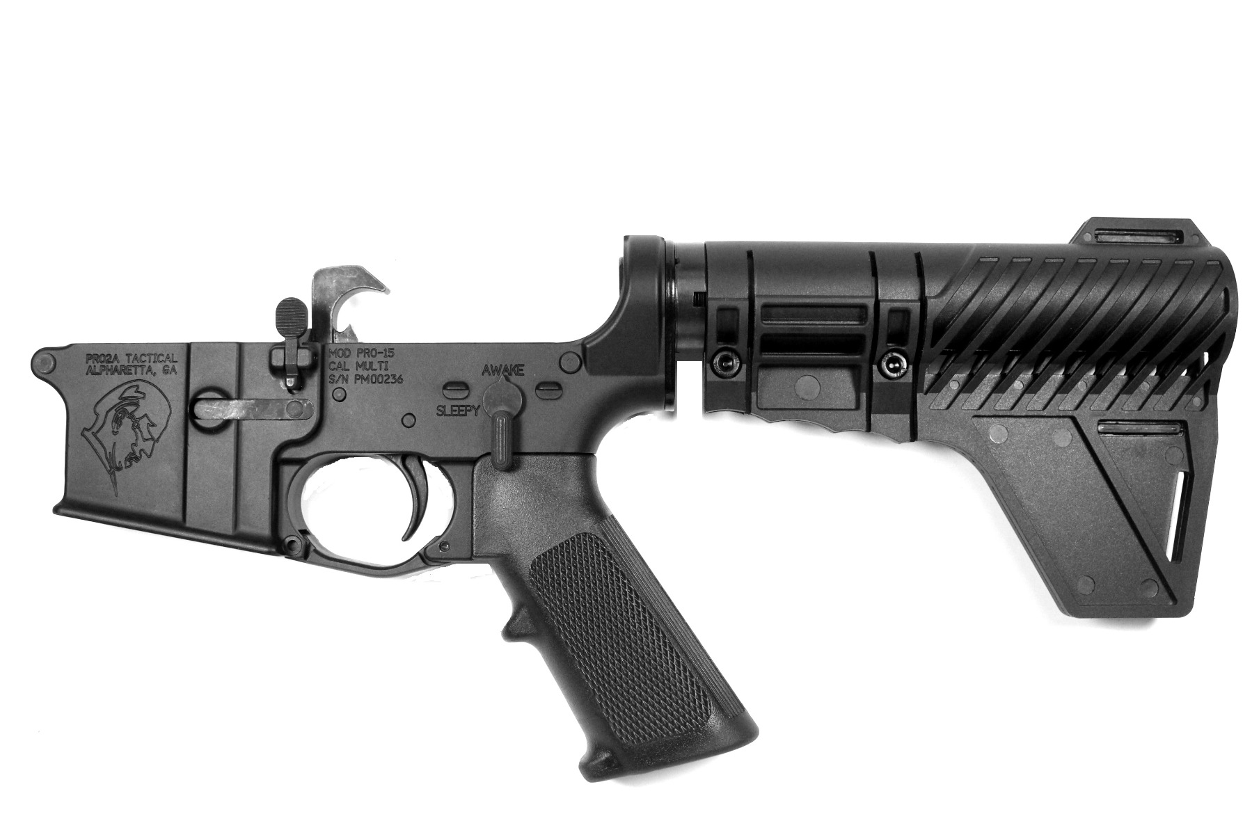 Complete Pistol Pro2A Tactical Sleepy Joe Lower Receiver AR-15 AR15 