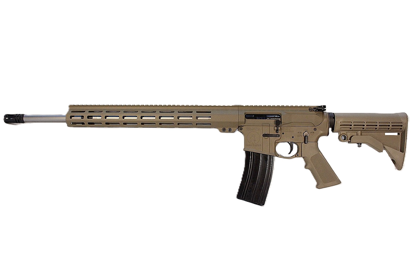 20 inch 223 Wylde Stainless AR Rifle | FDE | LH