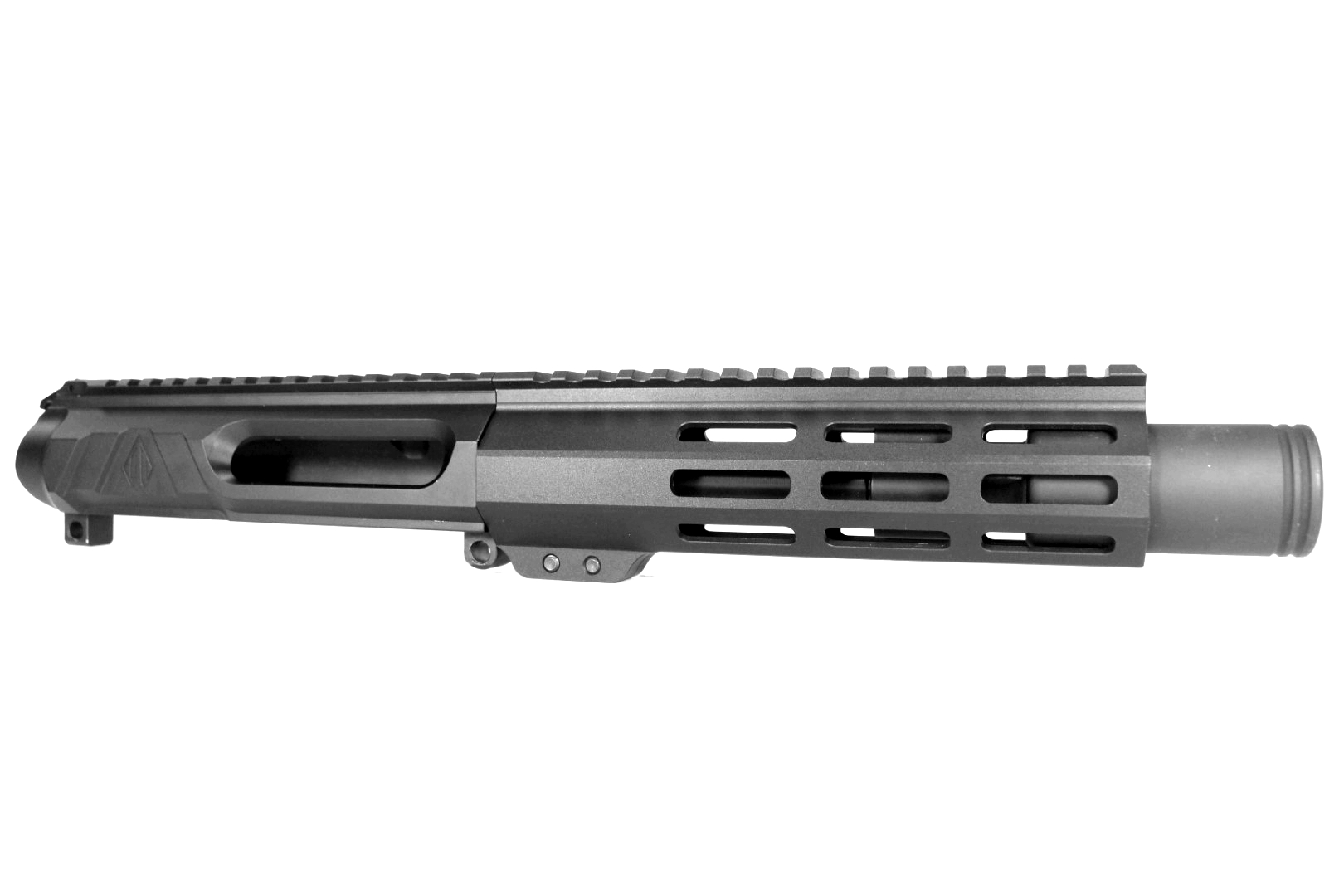6 inch AR-15 NR Side Charging 300 BLACKOUT M-LOK Keymod Melonite Upper with Flash Can
