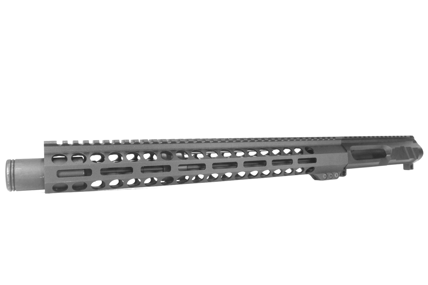 13.7 inch AR-15 LEFT HANDED AR-15 Non Reciprocating Side Charging 5.56 NATO Melonite Upper w/Can