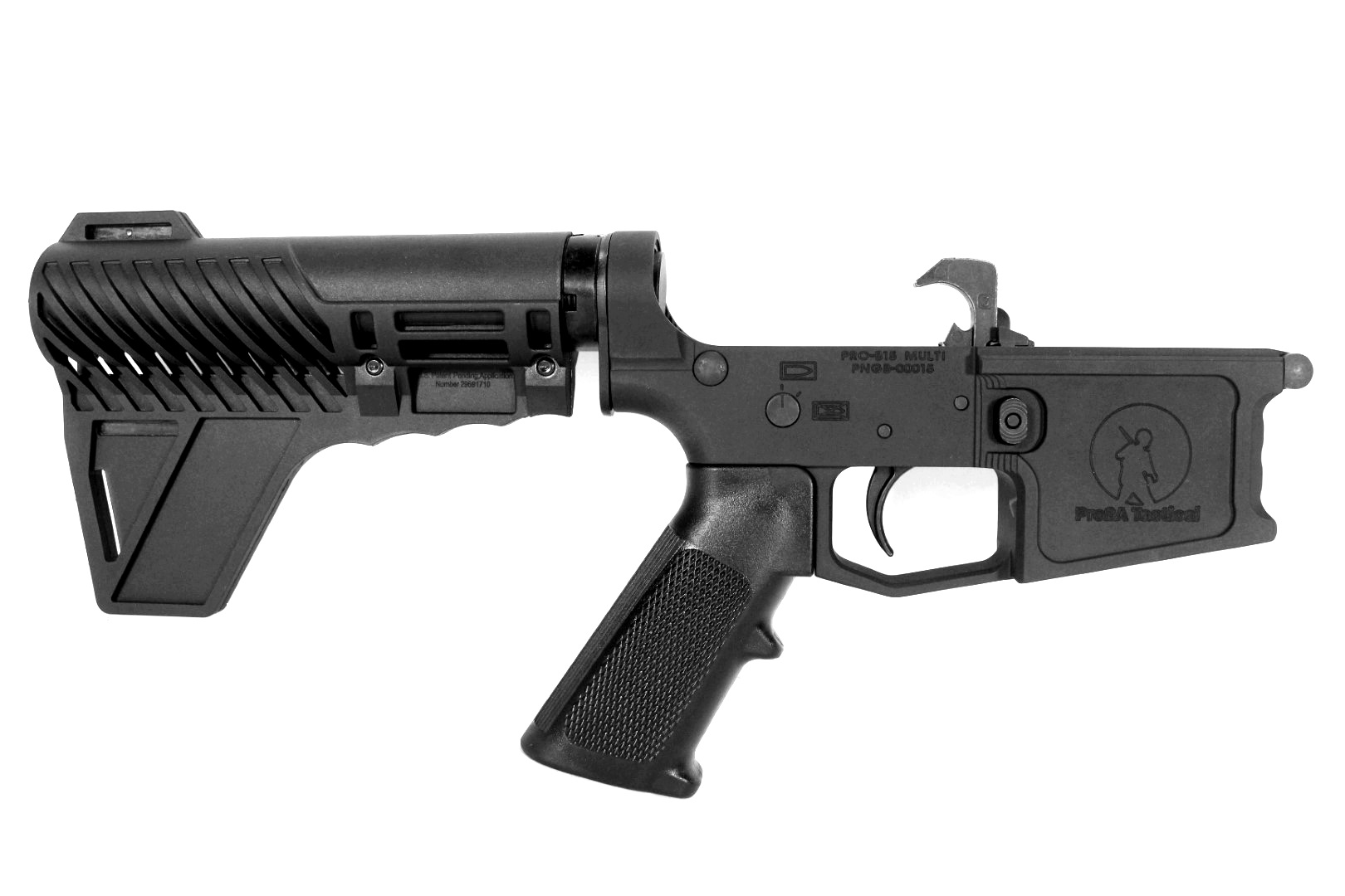 Complete Rifle Pro2a Tactical Milspec Billet Lower Receiver AR-15 