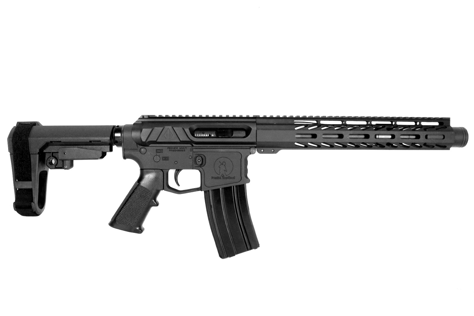 10.5 inch 5.56 NATO AR-15 Side Charging Pistol | Premium Components