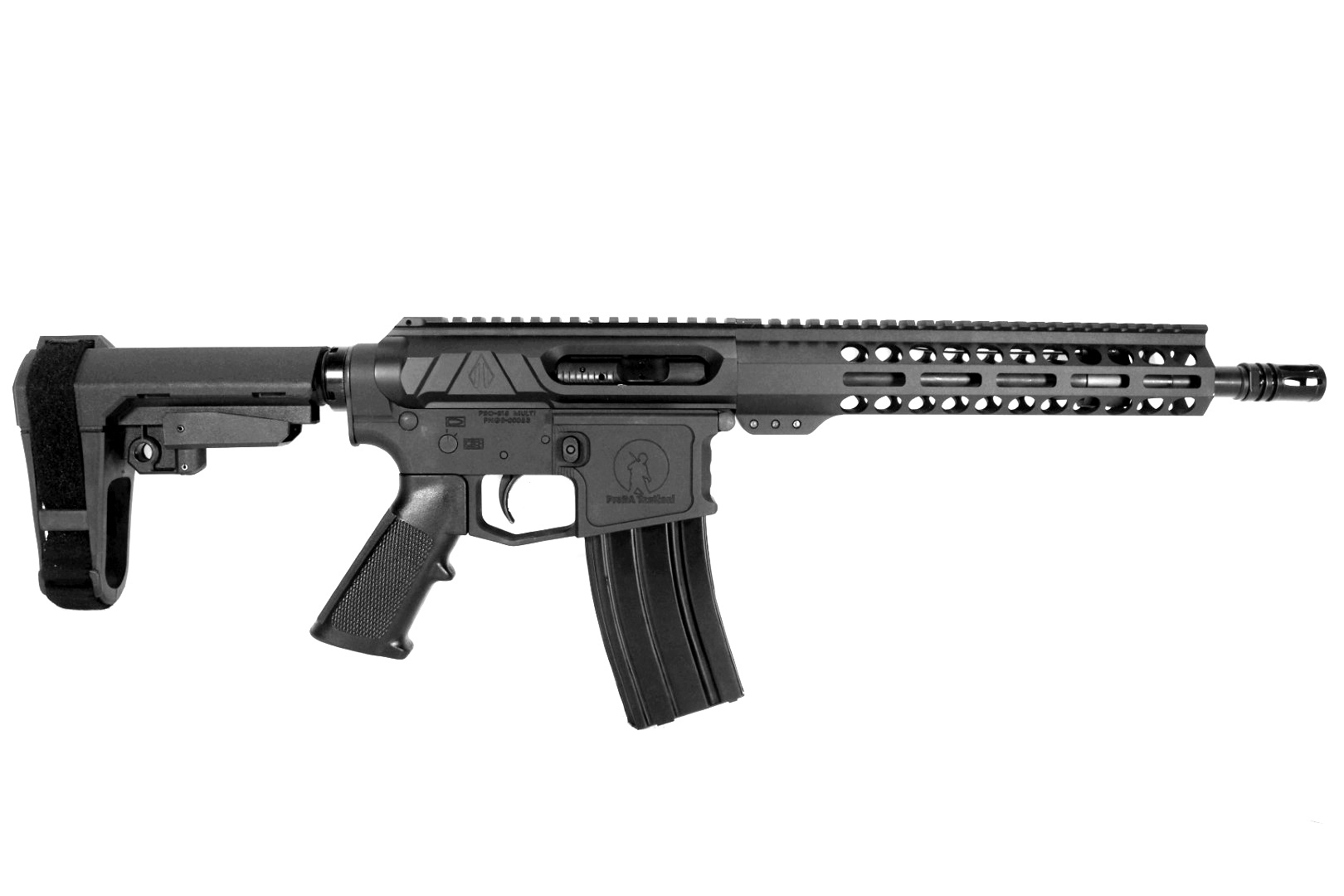 11.5 inch 5.56 NATO AR-15 Side Charging Pistol | Made in the USA