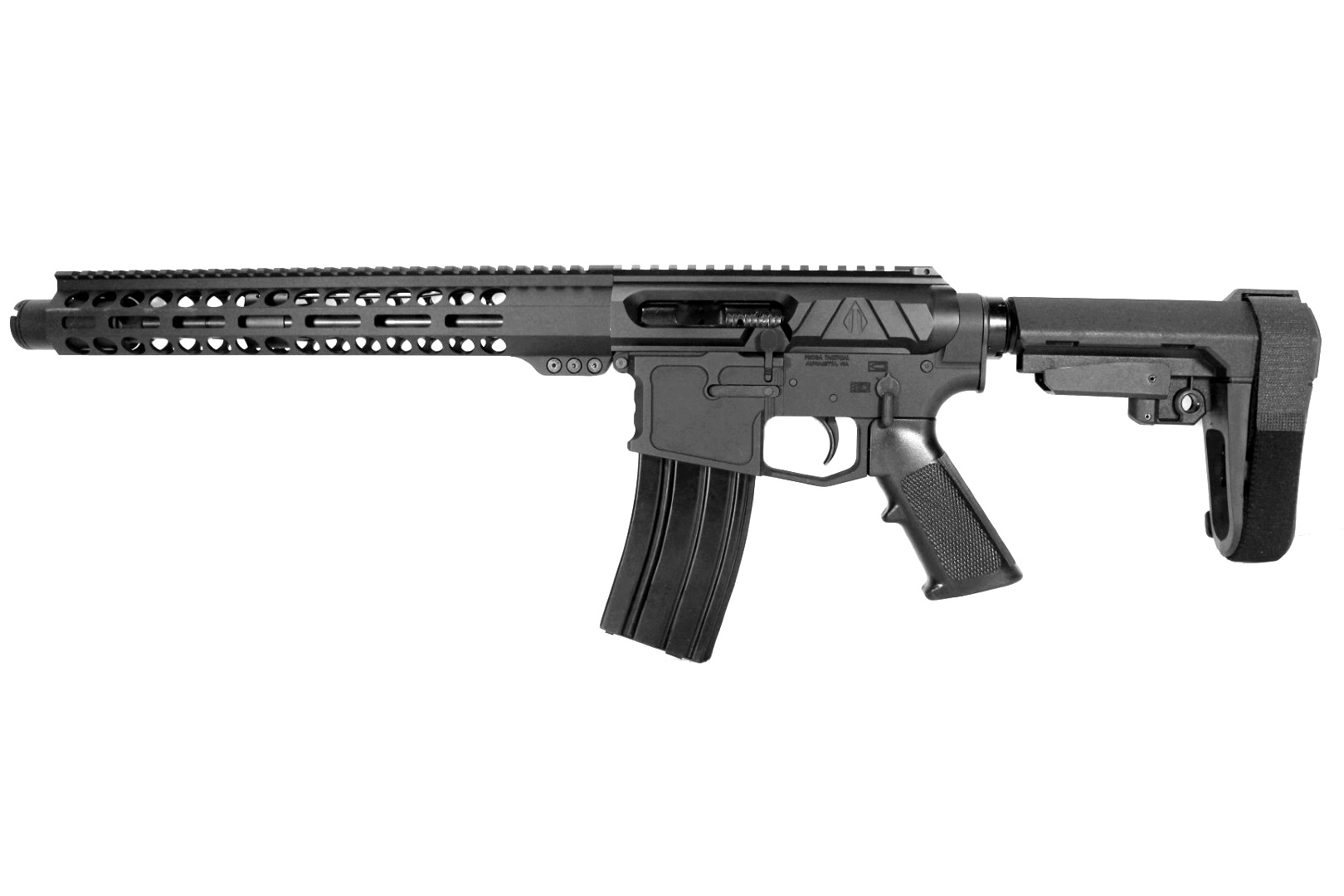 LEFT HAND 11.5 inch 5.56 NATO M-LOK Side Charging AR-15 Pistol - Pro2a Tactical
