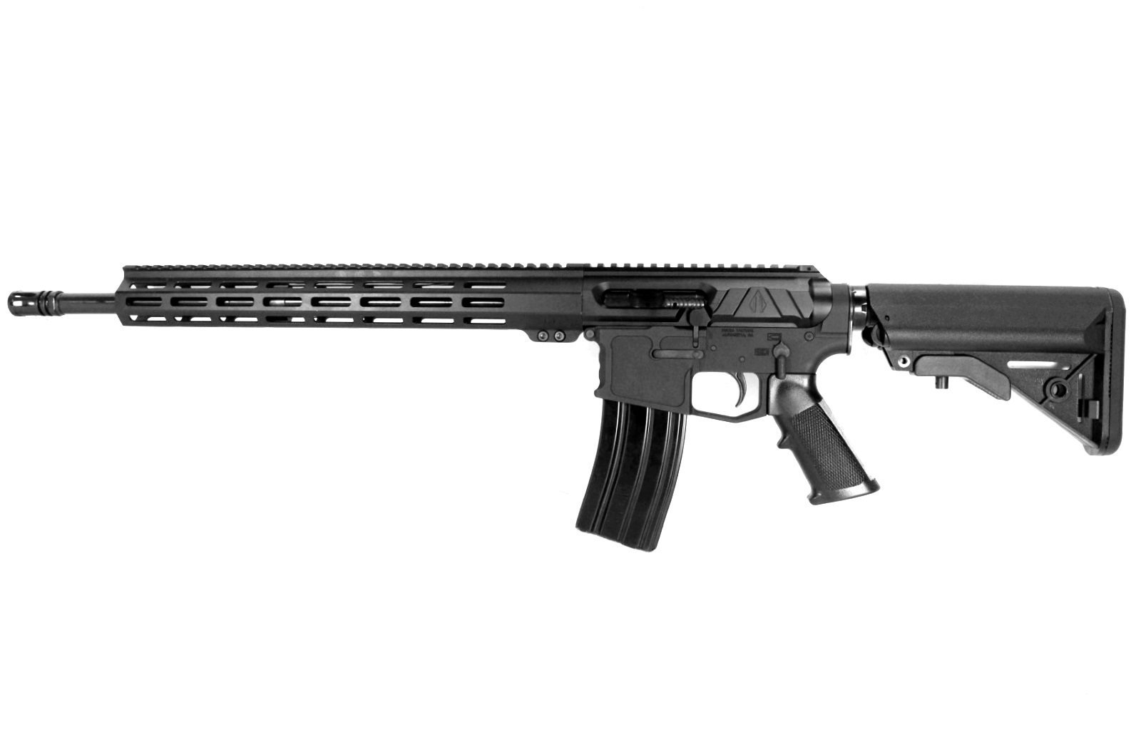 Left handed 18 inch AR-15 6mm ARC M-LOK Complete Side Charging Pistol - Valiant Line By Pro2A Tactical