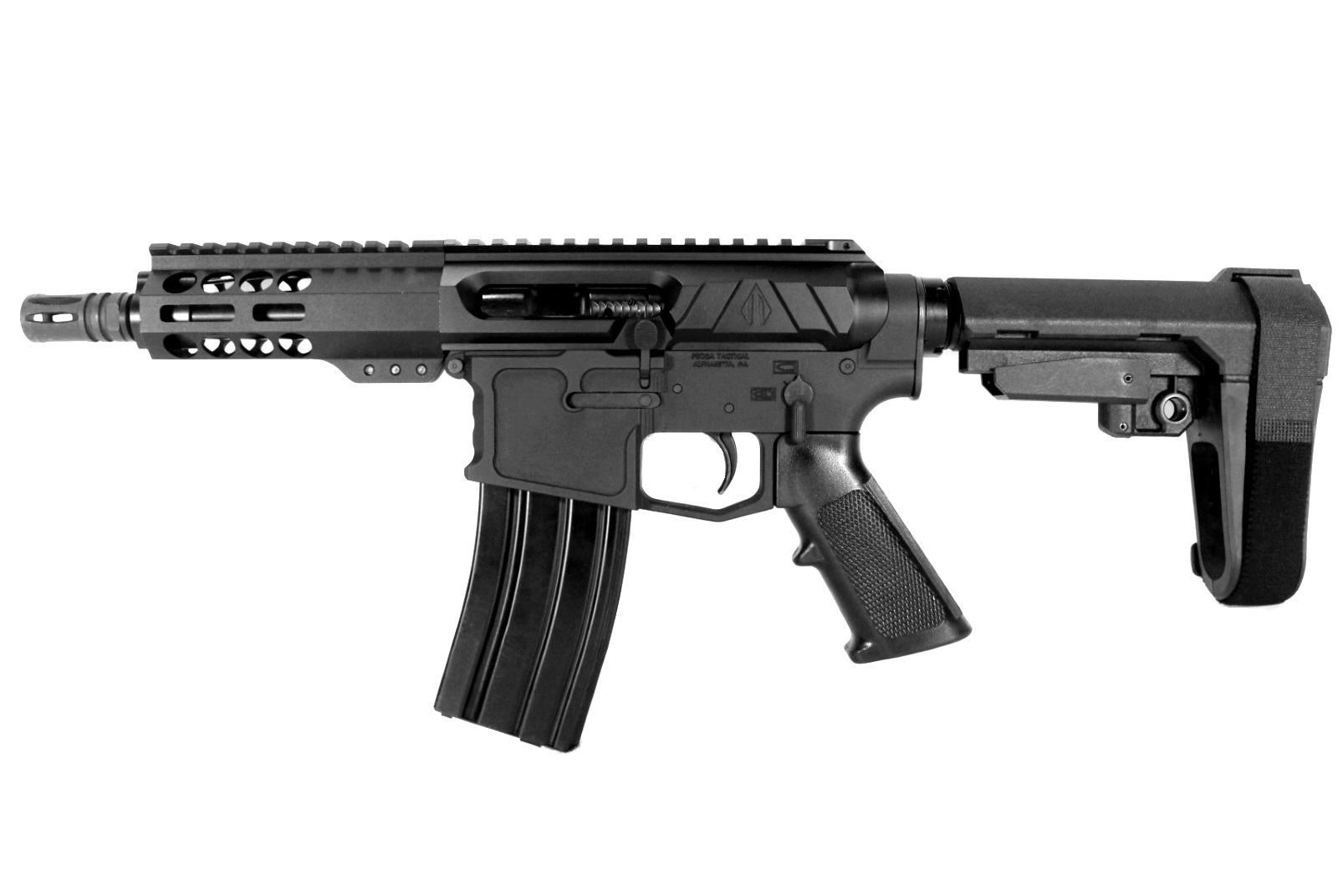 6 inch 300 Blackout Side Charging AR15 Pistol | Left Handed