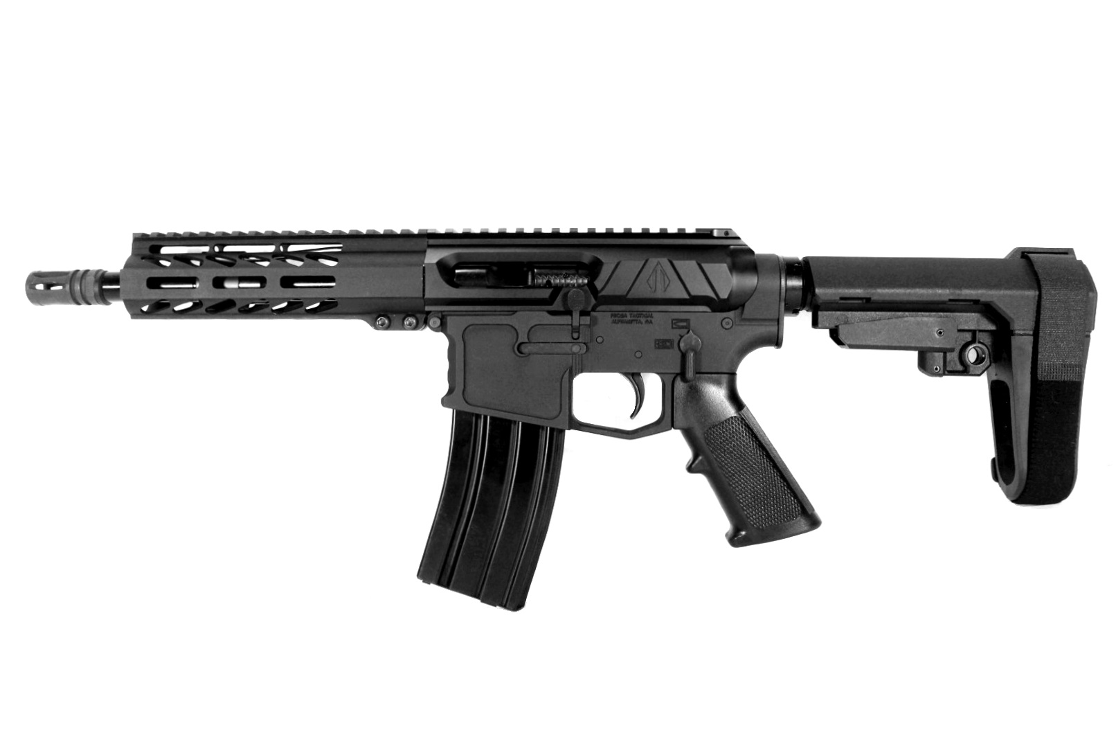 LEFT HAND 8.5 inch 300 Blackout Side Charging AR Pistol - Valiant By Pro2A Tactical
