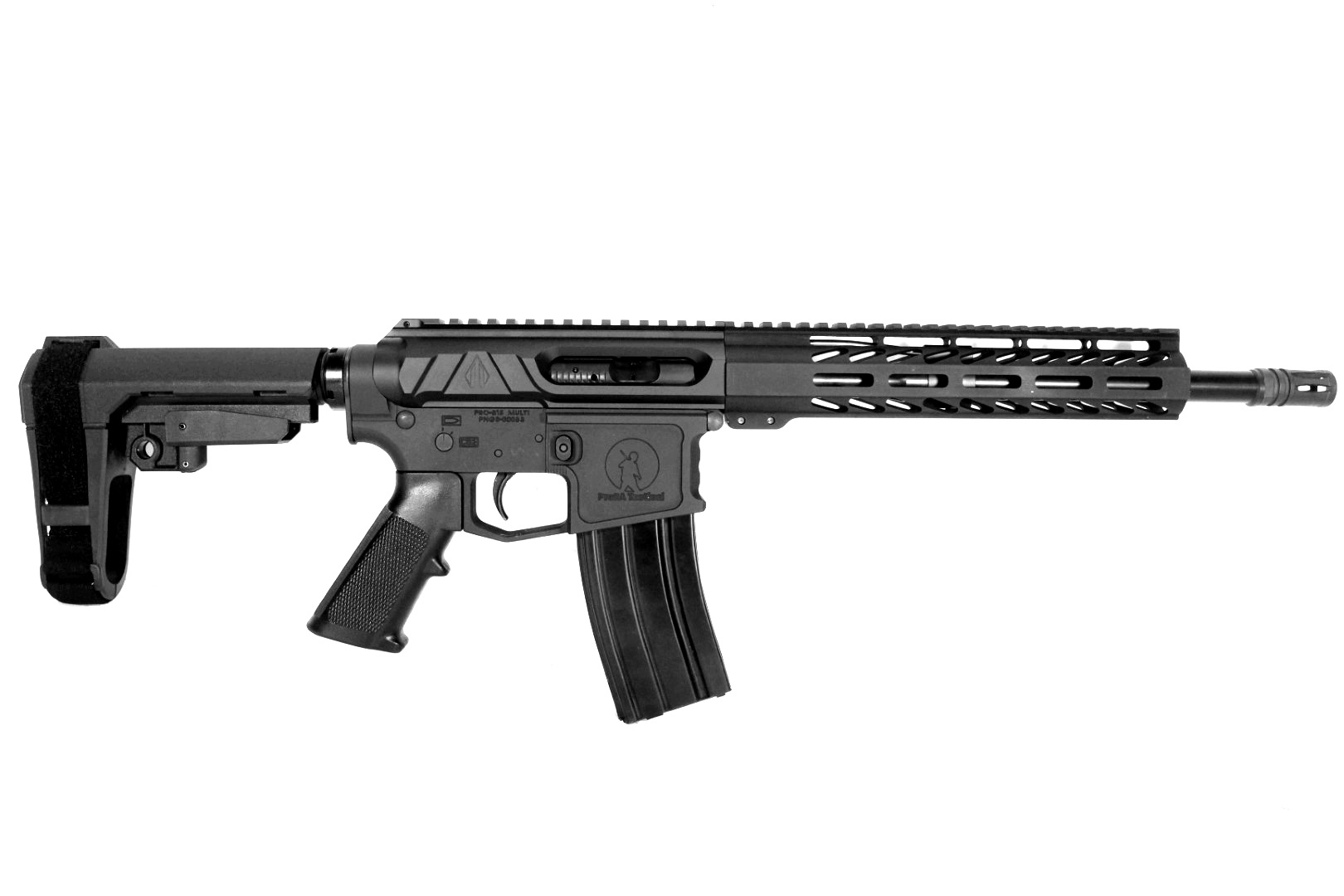 12.5 inch 350 Legend Side Charging AR-15 Pistol | Pro2a Tactical | USA MADE