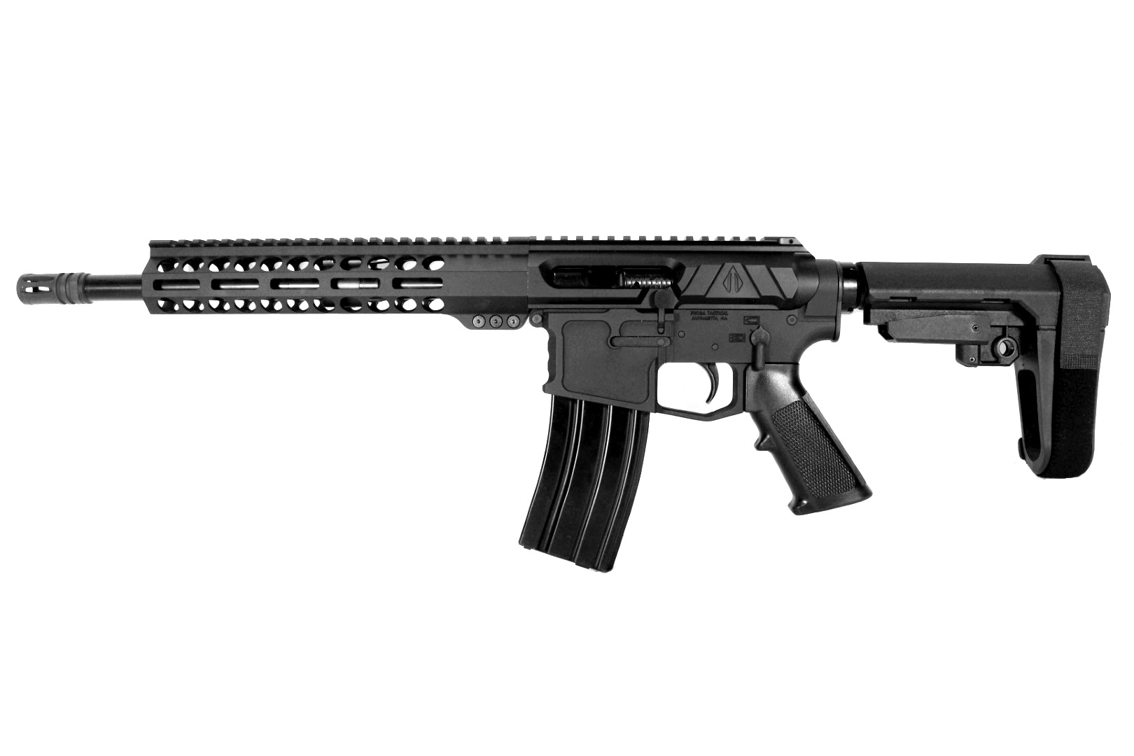 Left handed 12.5 inch 350 Legend M-LOK Side Charging AR Pistol | Pro2A Tactical