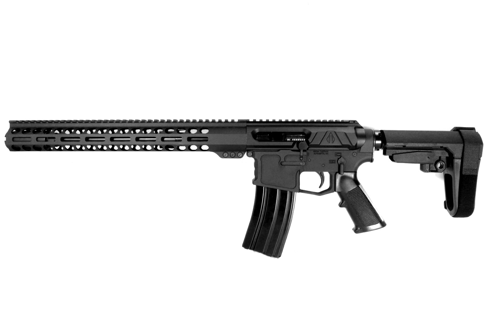12.5 inch 350 Legend Complete Side Charging AR Pistol | LEFT HAND | Pro2a Tactical