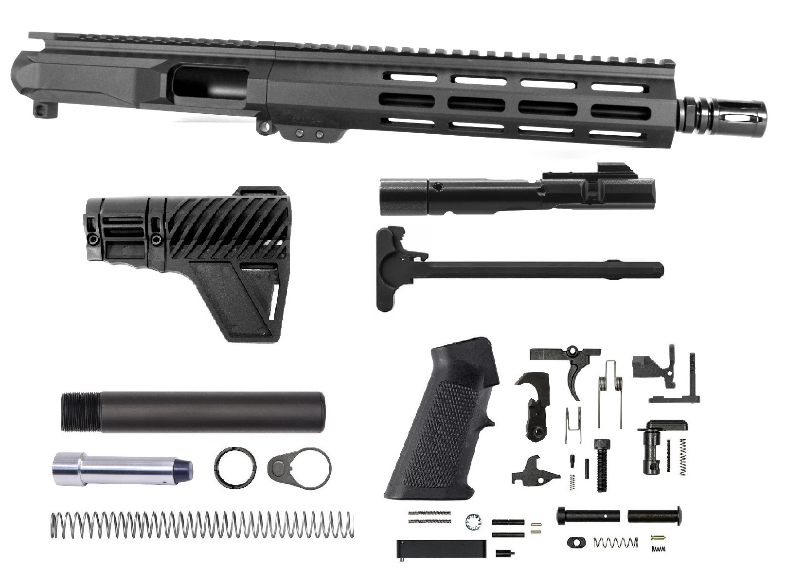 10.5 inch 9mm AR-9 Upper Kit | Pro2A Tactical