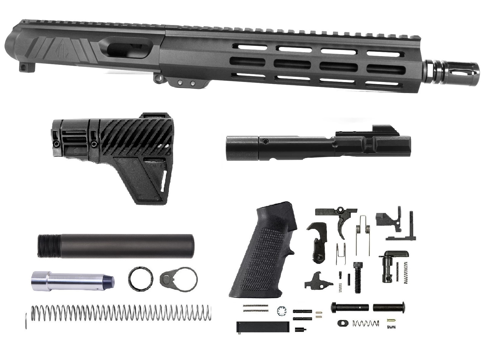 10.5 inch 45 ACP Side Charging Upper Kit | Pro2A Tactical