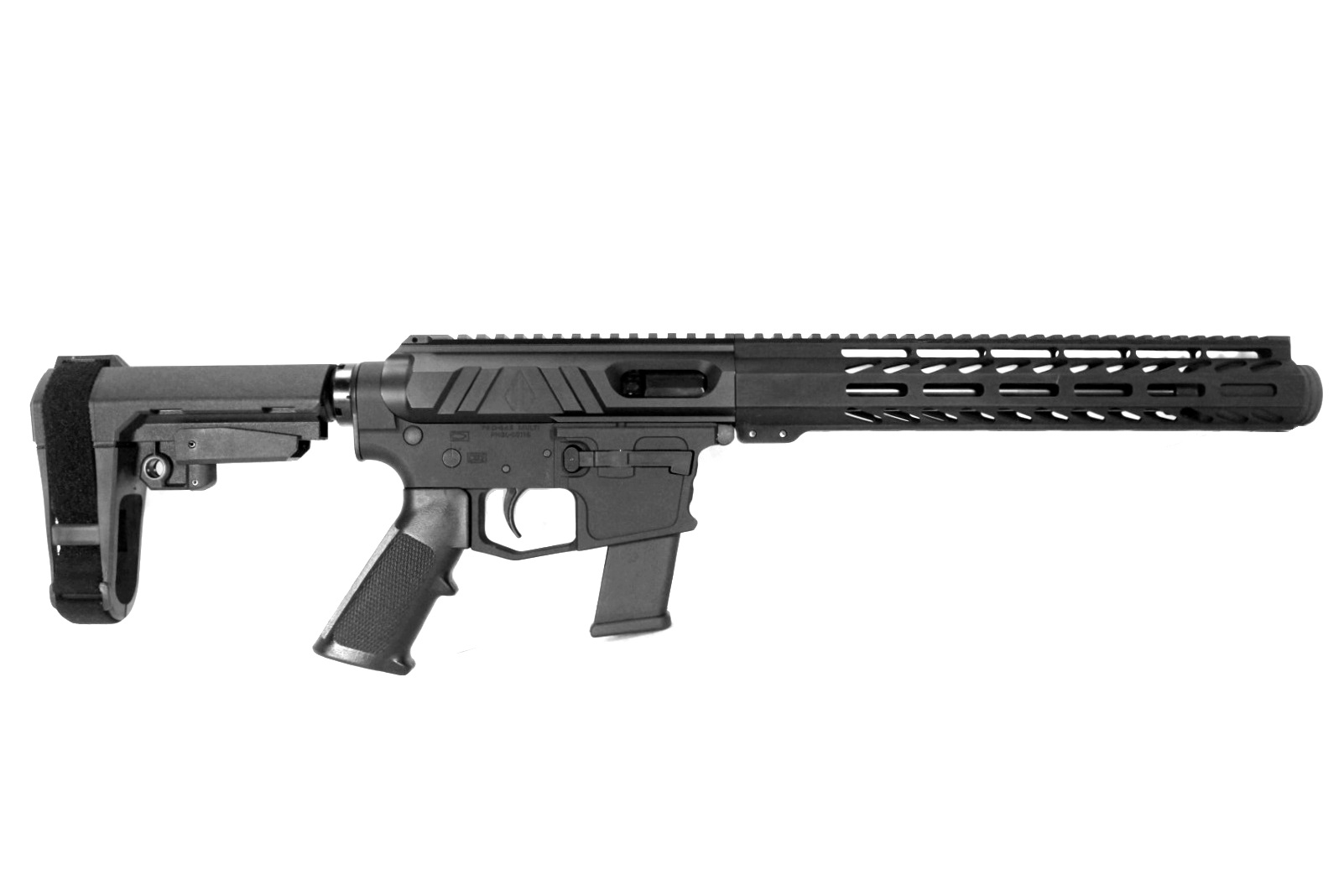 10.5 inch 10mm Side Charging AR Pistol | US MADE