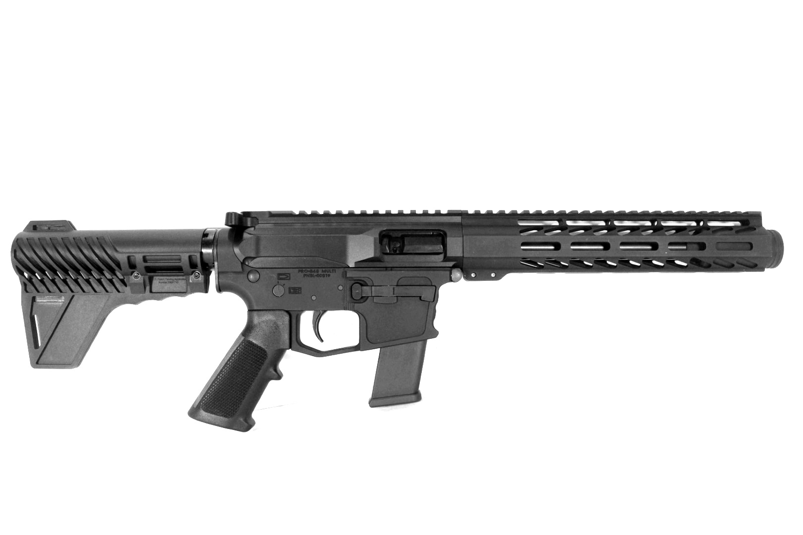 8.5 inch 40 S&W AR PCC Pistol 