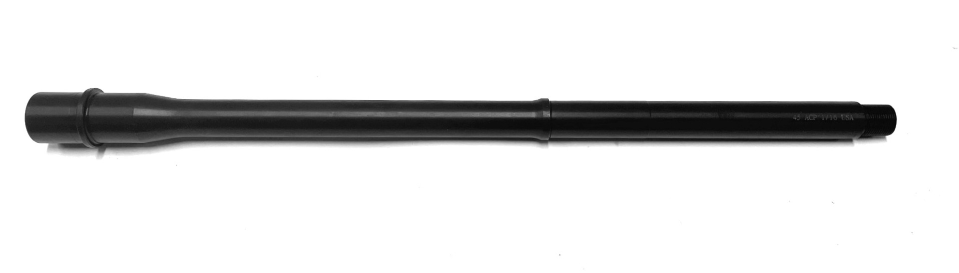 Hitman Industries 16.5 Inch 45 ACP AR-15 Pistol Caliber Melonite Barrel