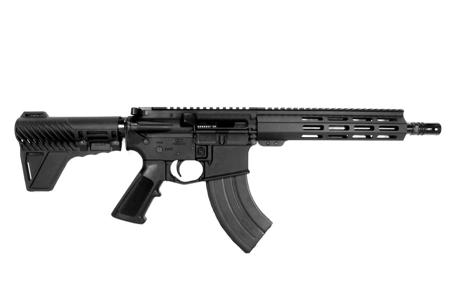 10.5 inch 7.62x39 M-LOK AR-15 Pistol | US MADE | Milspec or Better