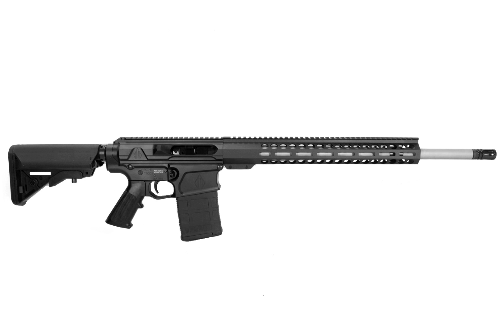 20 inch 308 Win Stainless AR-10 Rifle | NR Side Charging