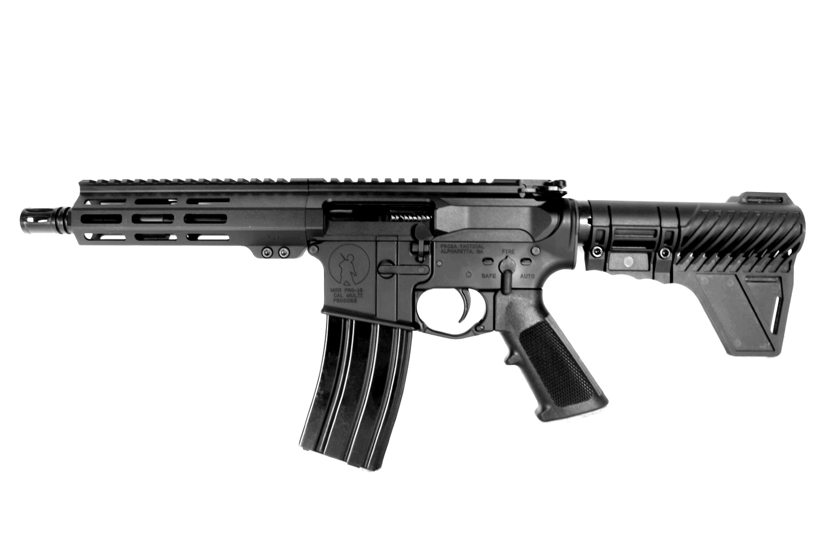 7.5 inch 300 Blackout M-LOK AR Pistol | LEFT HAND | LIFETIME WARRANTY
