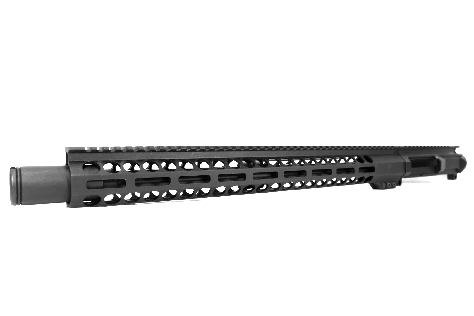 16 inch LEFT HAND AR-15 Non Reciprocating Side Charging 223 Wylde Melonite Upper w/Can with a Tactical Kinetics Barrel
