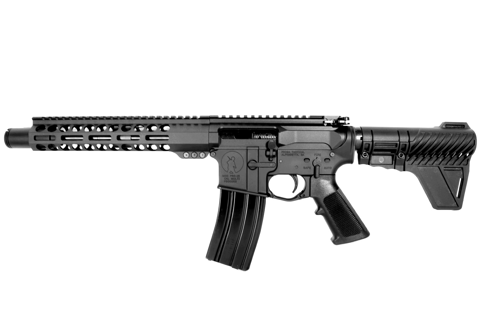 9 inch 300 Blackout  M-LOK Pistol | Left Hand | Lifetime Warranty
