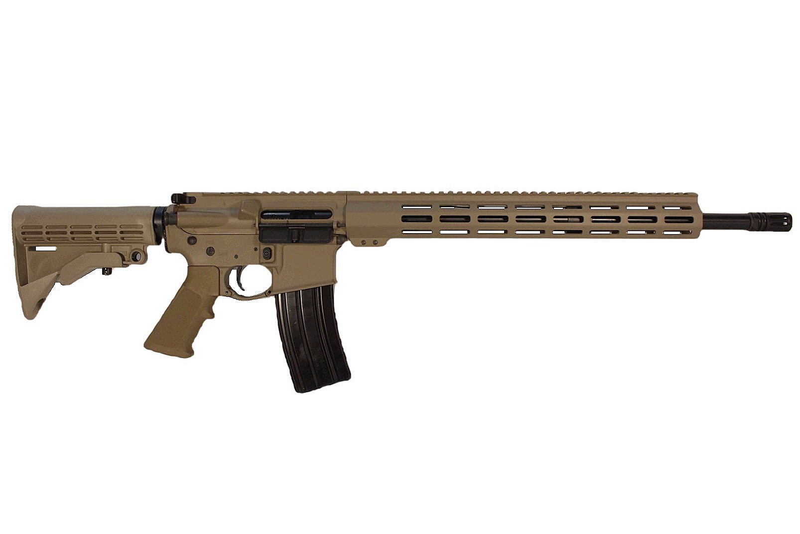 18 inch 5.56 NATO AR-15 Rifle | FDE | Lifetime Warranty